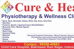 Cure and heal physiotherapy and wellness clinic - Physiotherapist, stress management coach, reiki master and hypnotherapist In Bhaktavar Ram Nagar in Indore